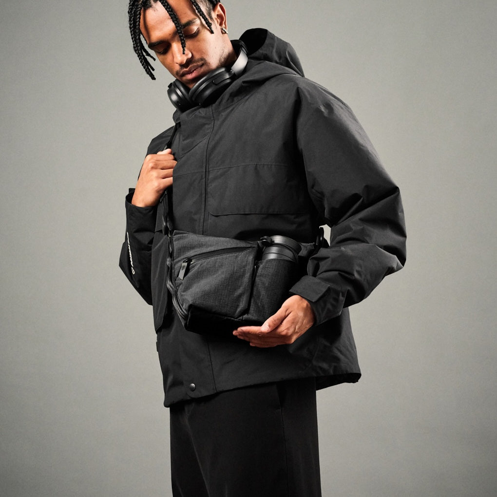 Alpaka Flow Satchel (2L) - Axoflux 210D Black