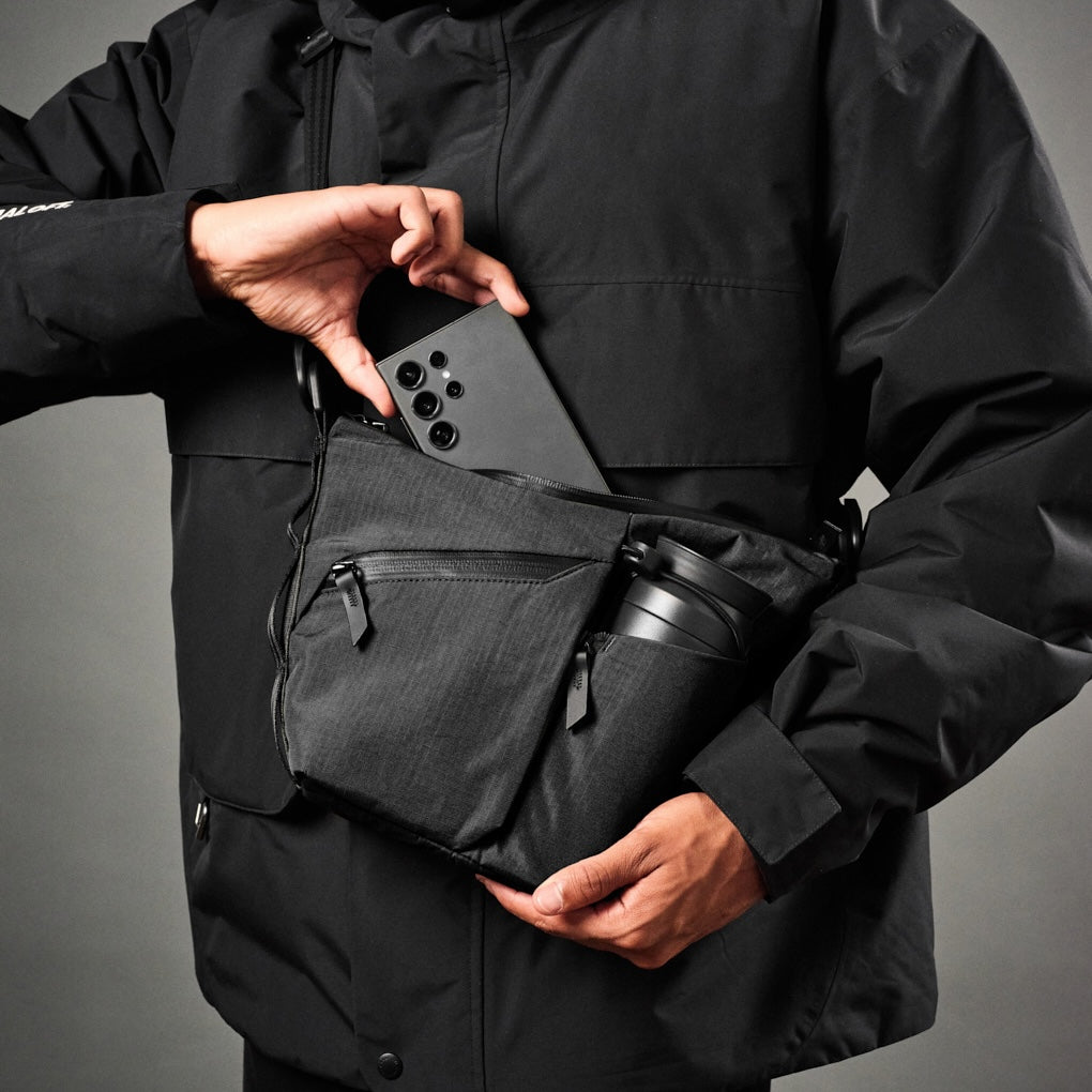 Alpaka Flow Satchel (2L) - Axoflux 210D Black