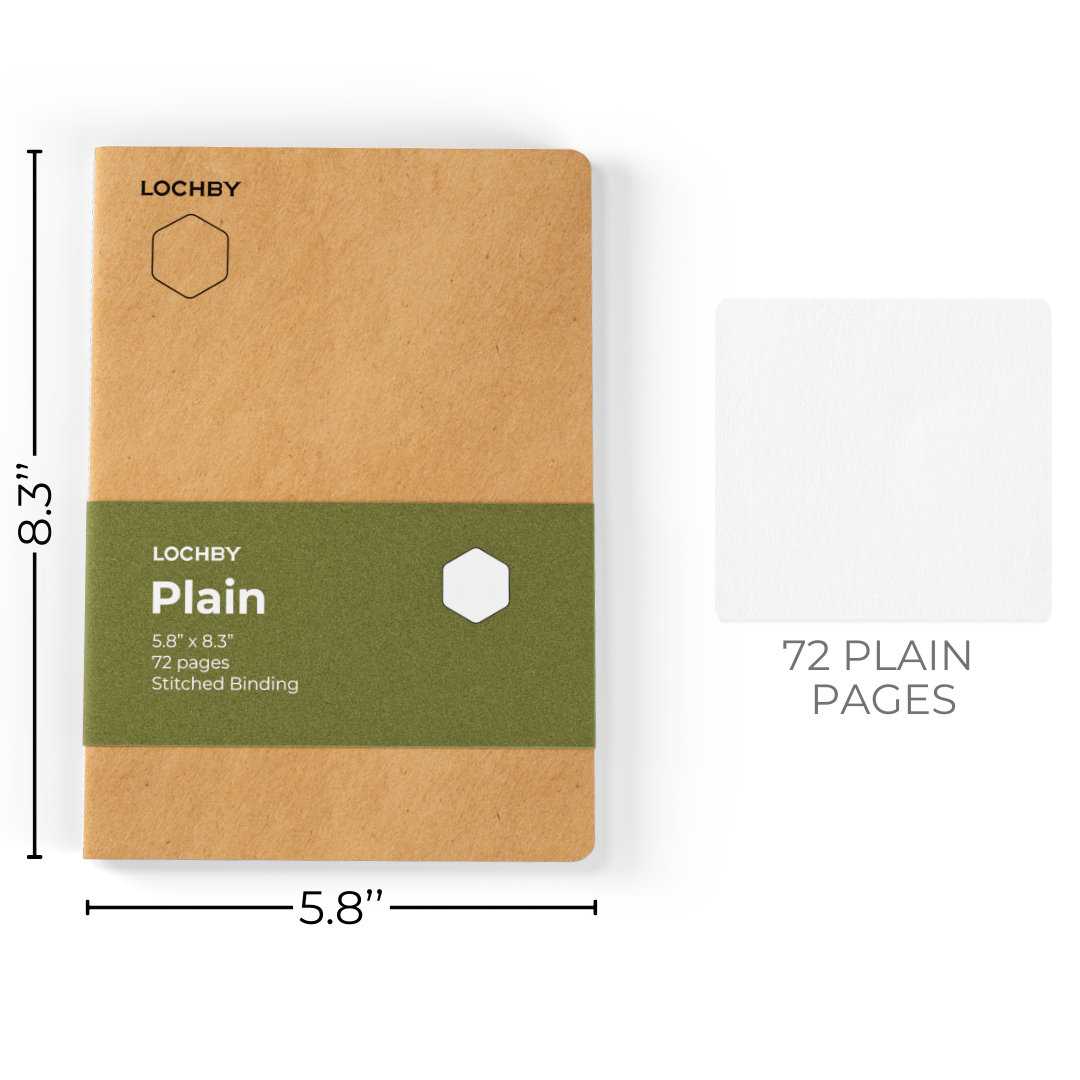 Lochby A5 Notebook - Plain