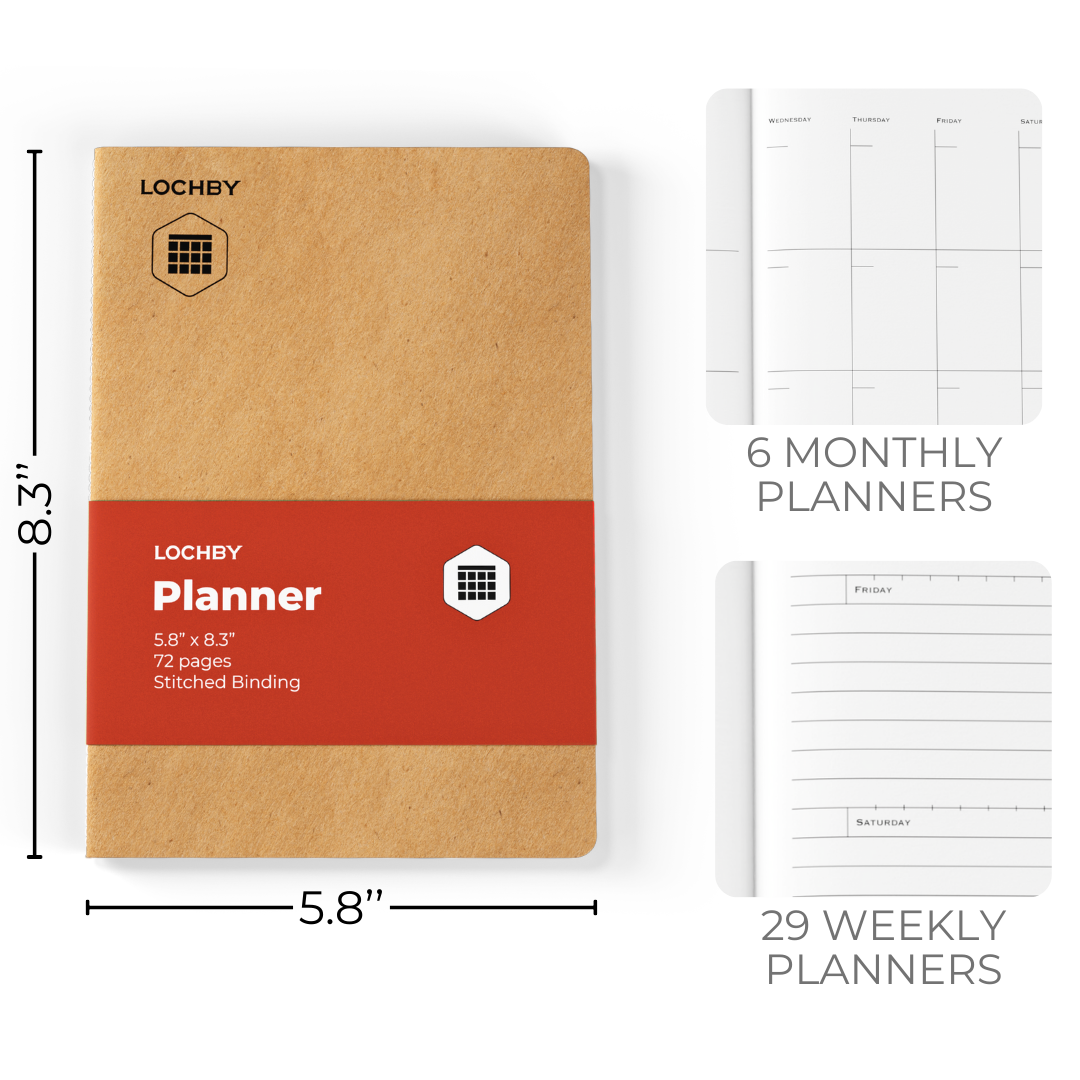 Lochby A5 Notebook - Planner