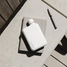 A6 Stainless Steel memobottle - White