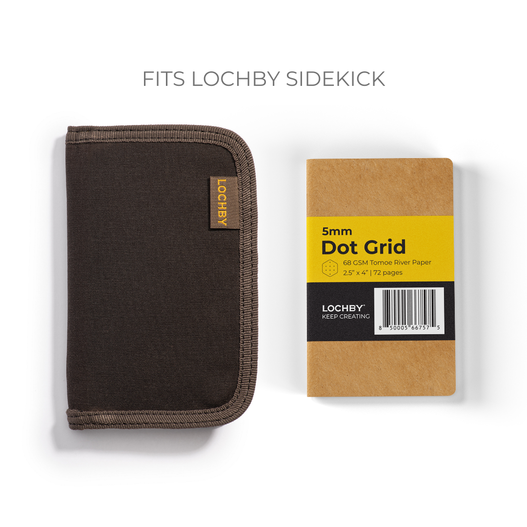 Lochby A7 Notebooks (multi-pack) - Dot Grid