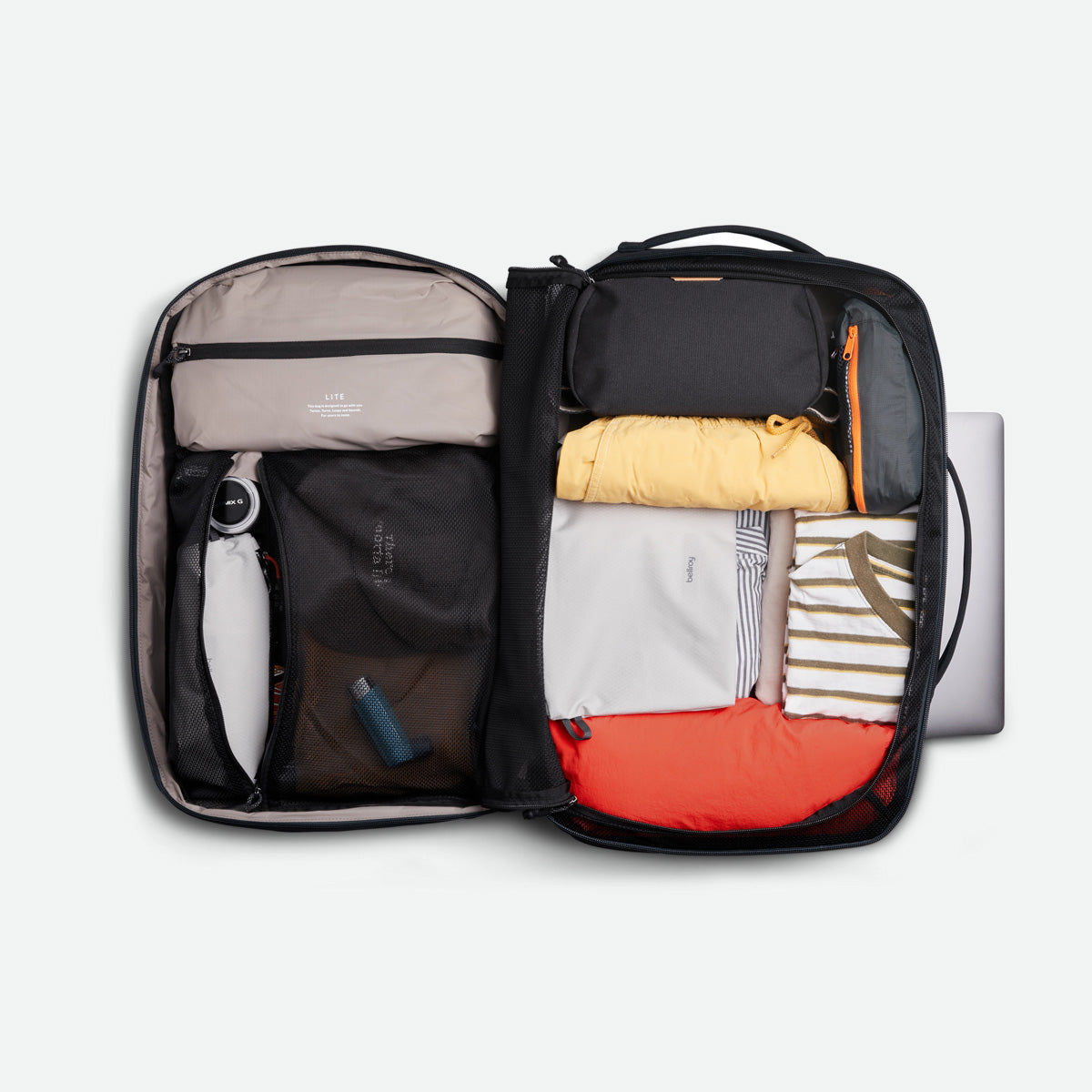 Bellroy Lite Travel Pack 38L - Black (Leather Free)