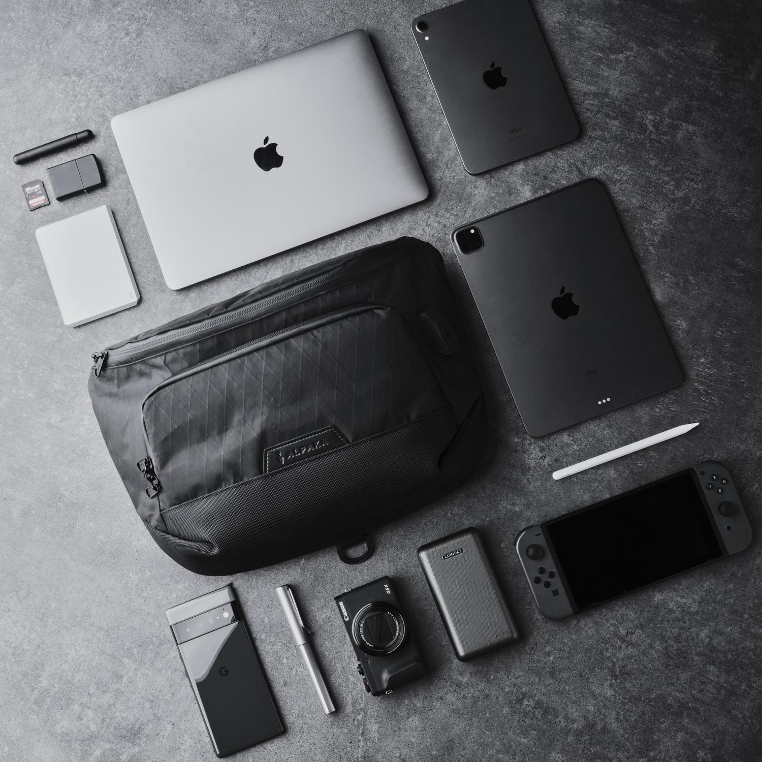 Alpaka Bravo Sling Max V2 - X-Pac® VX21 Black