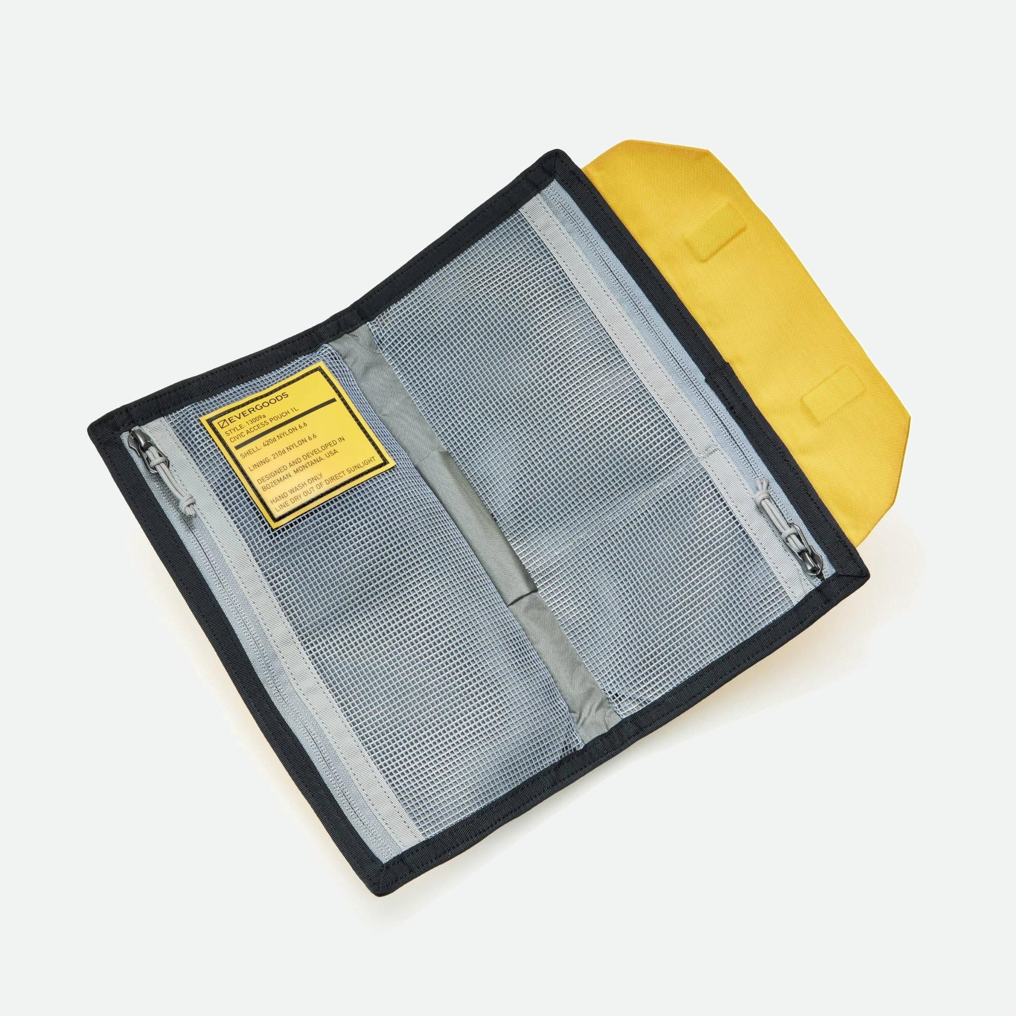 Evergoods Civic Access Pouch 1L - Expedition Yellow