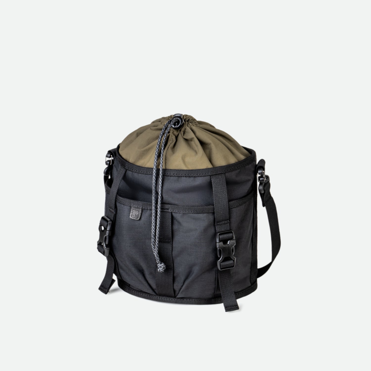 Wotancraft Canteener EDC Utility Sling Bag 2L - Black Canvas - Hero Image