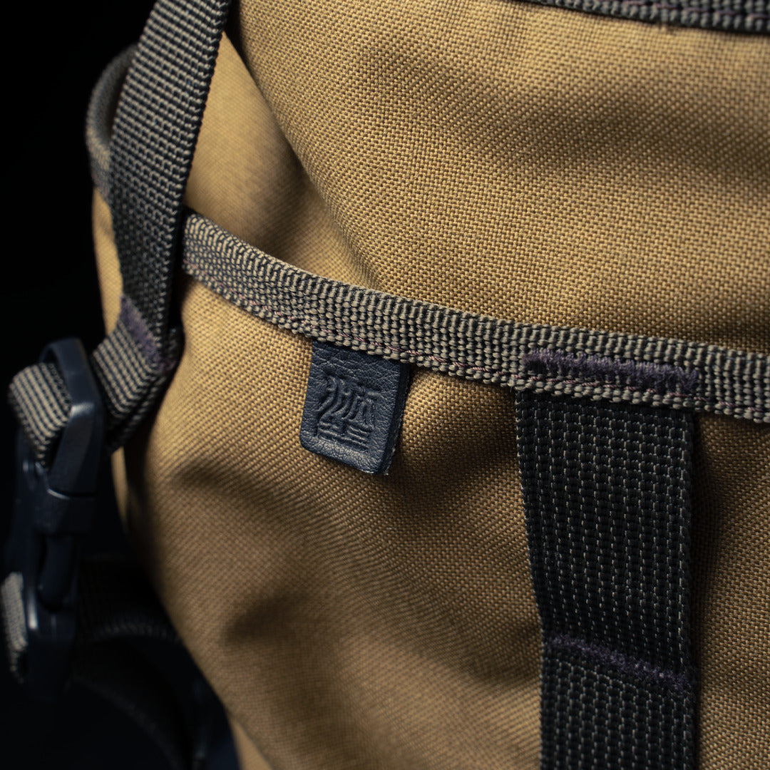 Wotancraft Canteener EDC Utility Sling Bag 2L - Khaki Brown Canvas