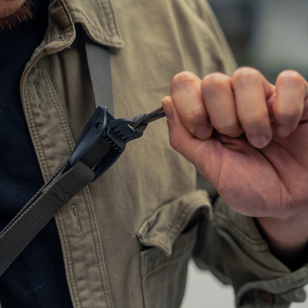 Wotancraft Canteener EDC Utility Sling Bag 3.5L - Khaki Brown Canvas