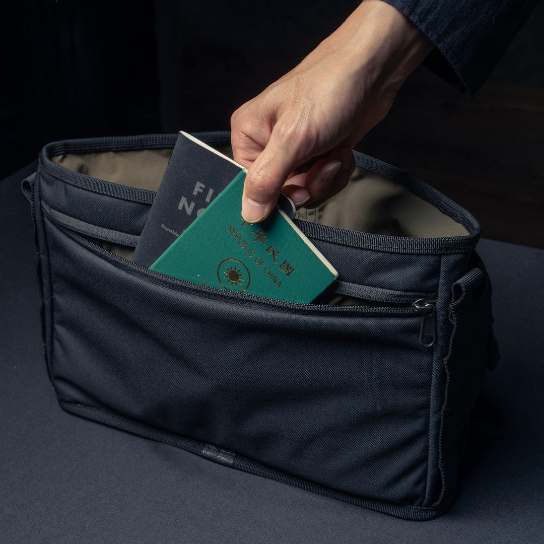 Wotancraft Canteener EDC Utility Sling Bag 6L - Black Canvas