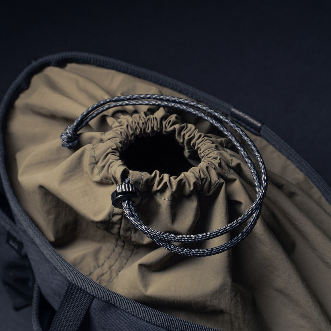 Wotancraft Canteener EDC Utility Sling Bag 6L - Black Canvas