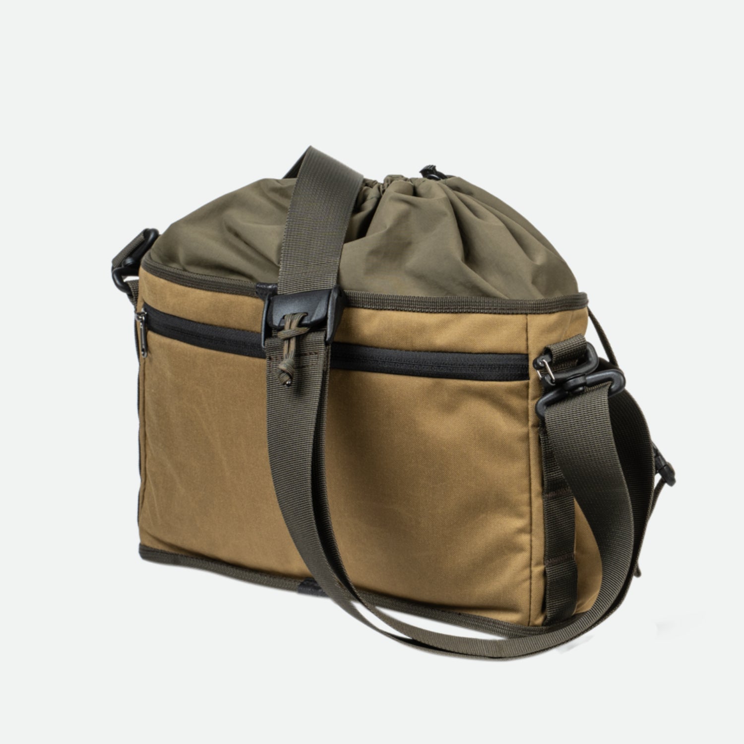 Wotancraft Canteener EDC Utility Sling Bag 6L - Khaki Brown Canvas