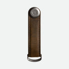 Orbitkey Key Organiser Crazy-Horse - Oak Brown with Brown Stitching