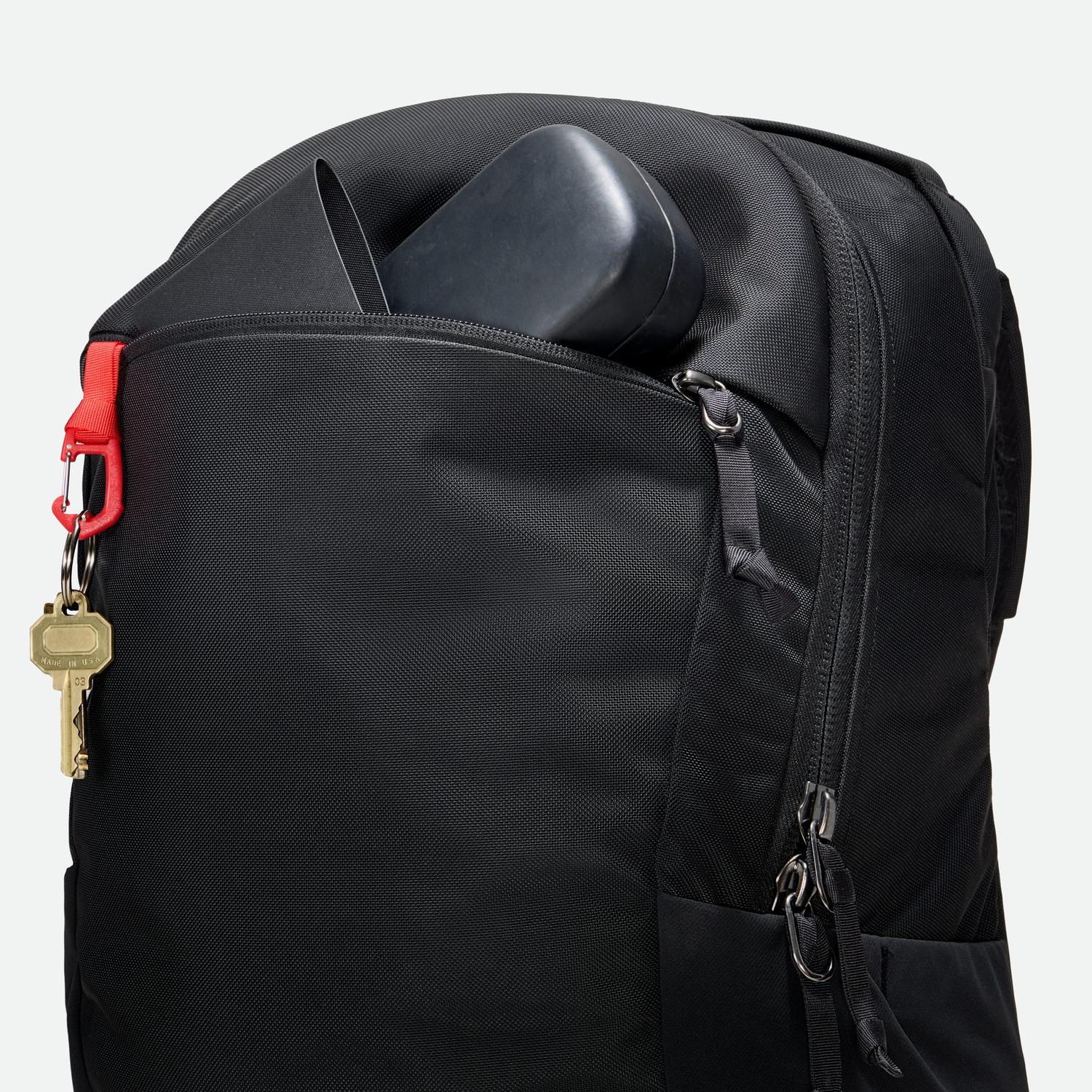 Evergoods Civic Half Zip 26L - Solution Dyed Black