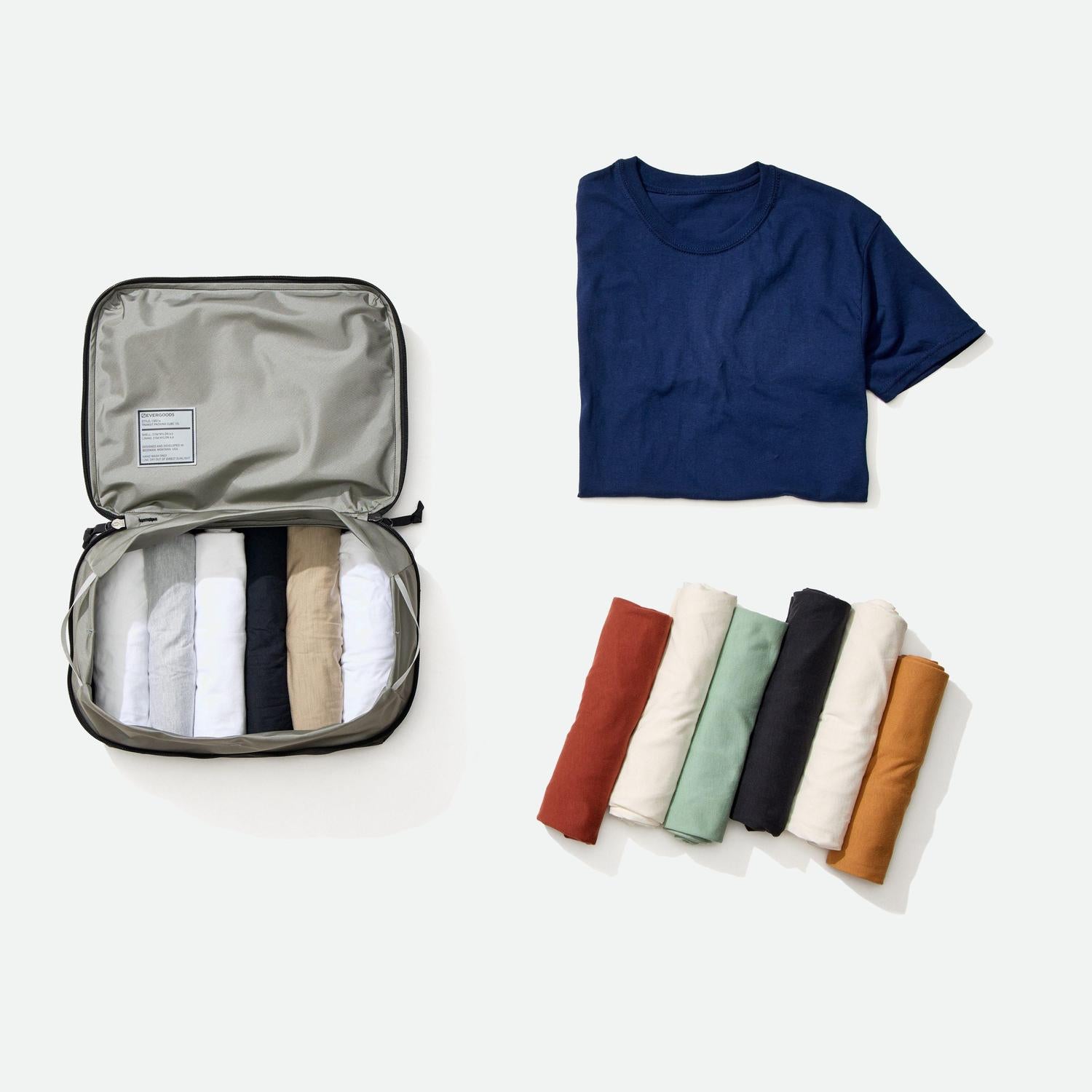 Evergoods Transit Packing Cube 10L - Black - Loadout