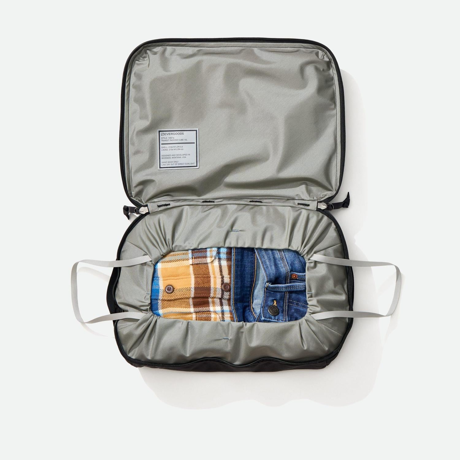 Evergoods Transit Packing Cube 10L - Black