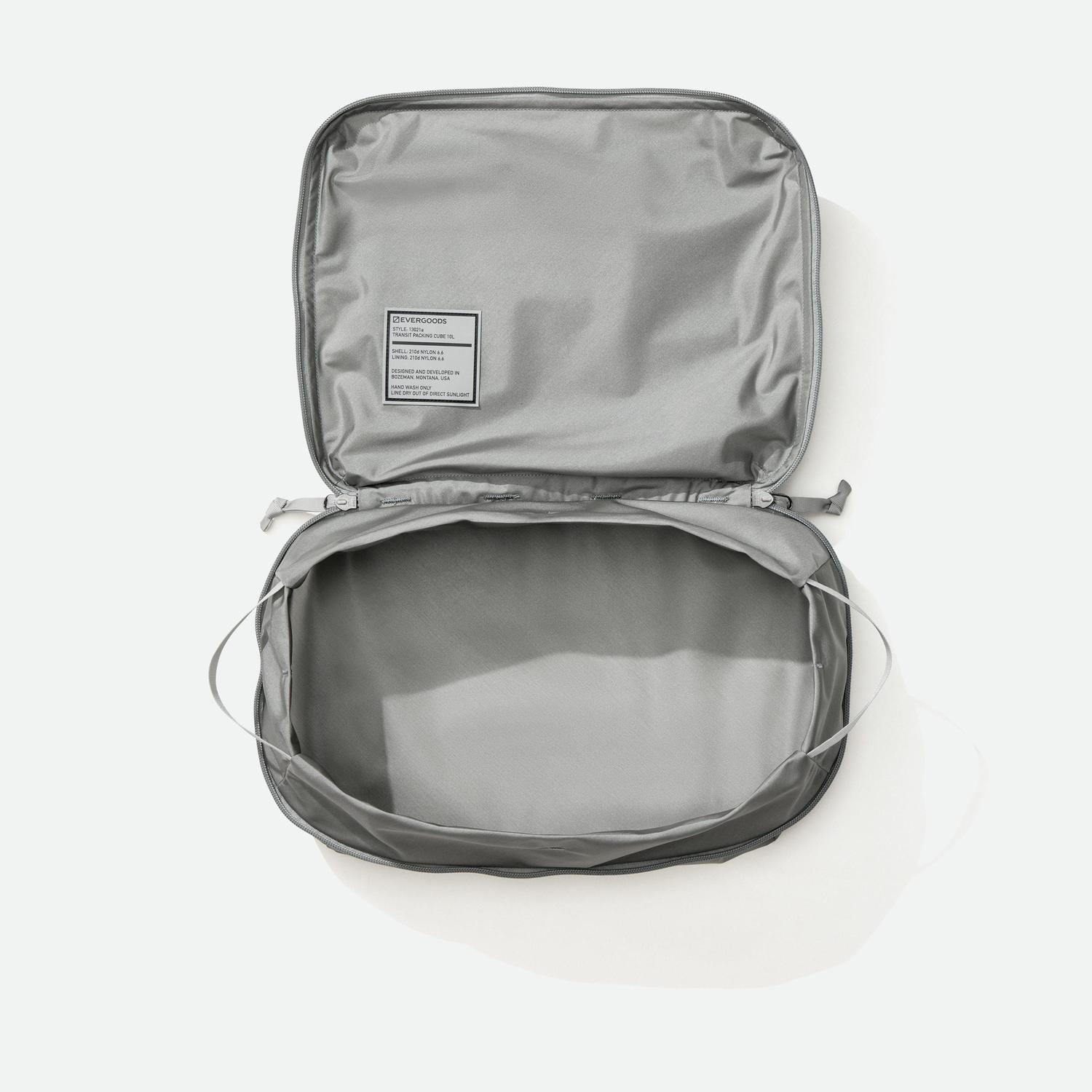 Evergoods Transit Packing Cube 10L - Standard Gray