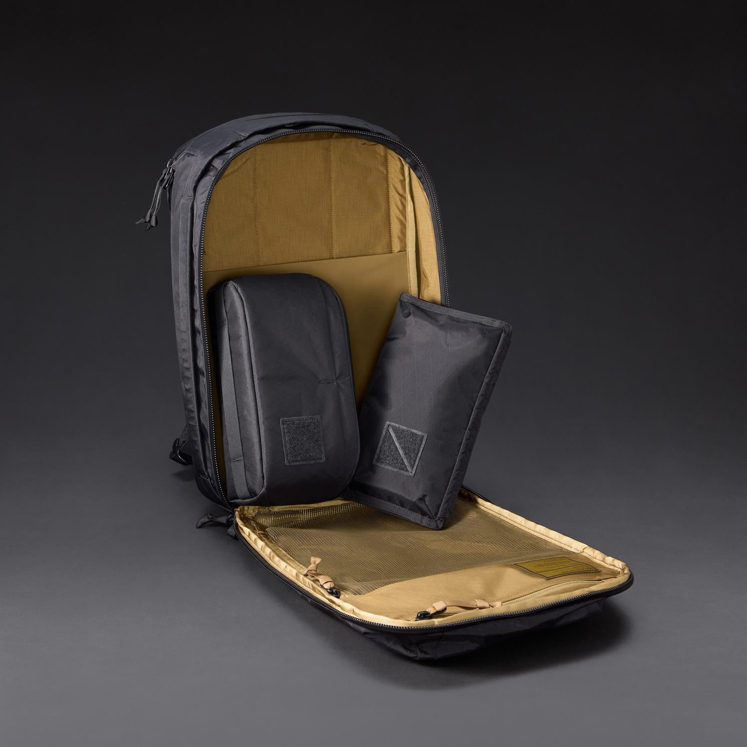 Evergoods Civic Panel Loader 16L - X-Pac - Black and Coyote Brown