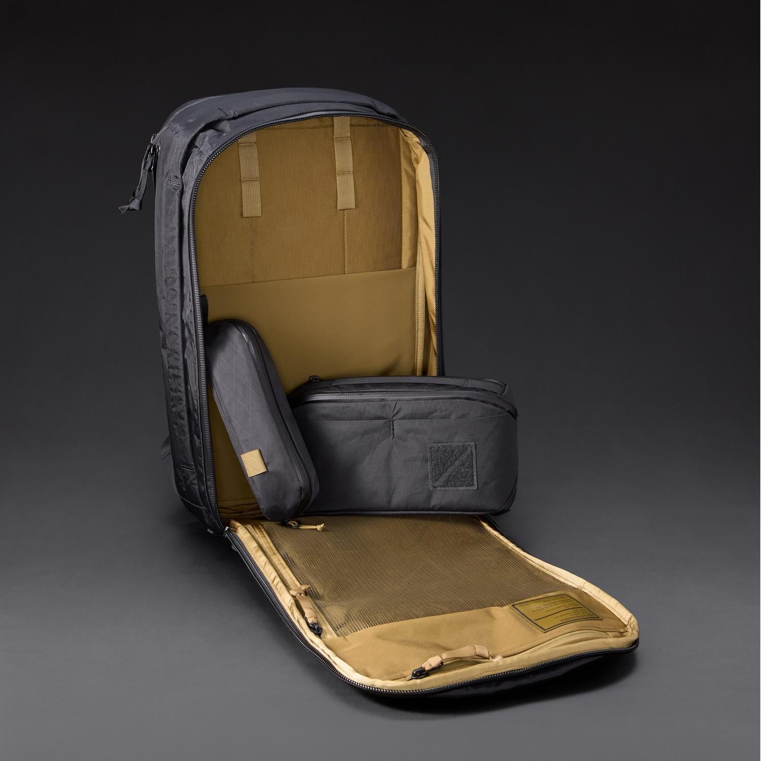 Evergoods Civic Panel Loader 24L - X-Pac - Black and Coyote Brown