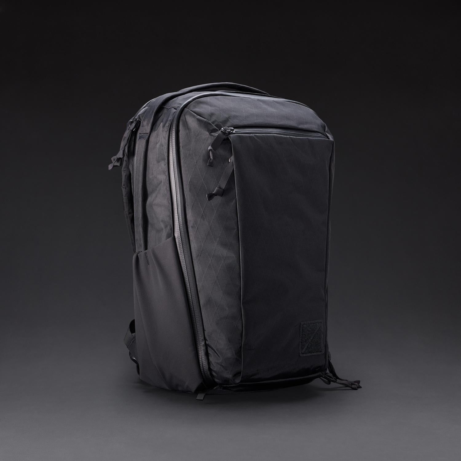Evergoods Civic Travel Bag 20L - X-Pac - Black and Coyote Brown - Hero Image