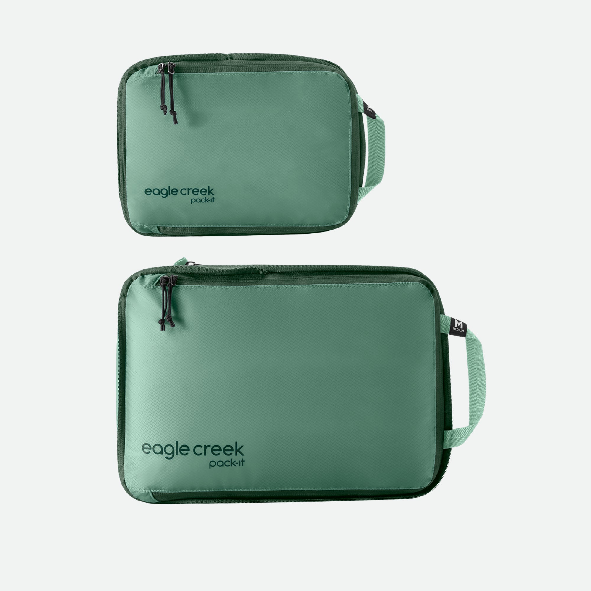 Eagle Creek Pack-It® Isolate Compression Cube Set S/M - Willow Green