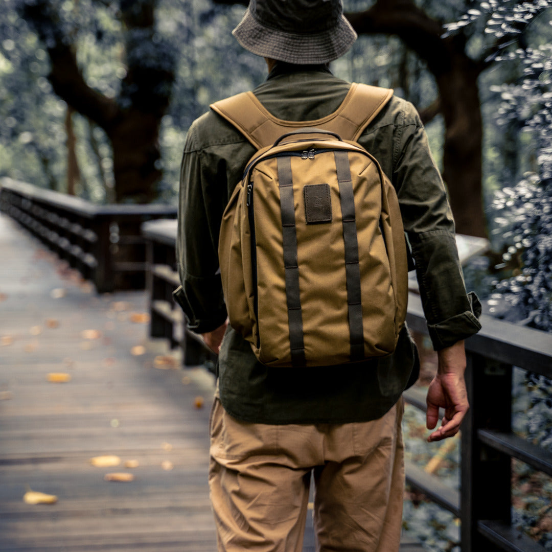 Wotancraft EasyPack 15L - Khaki Brown Canvas