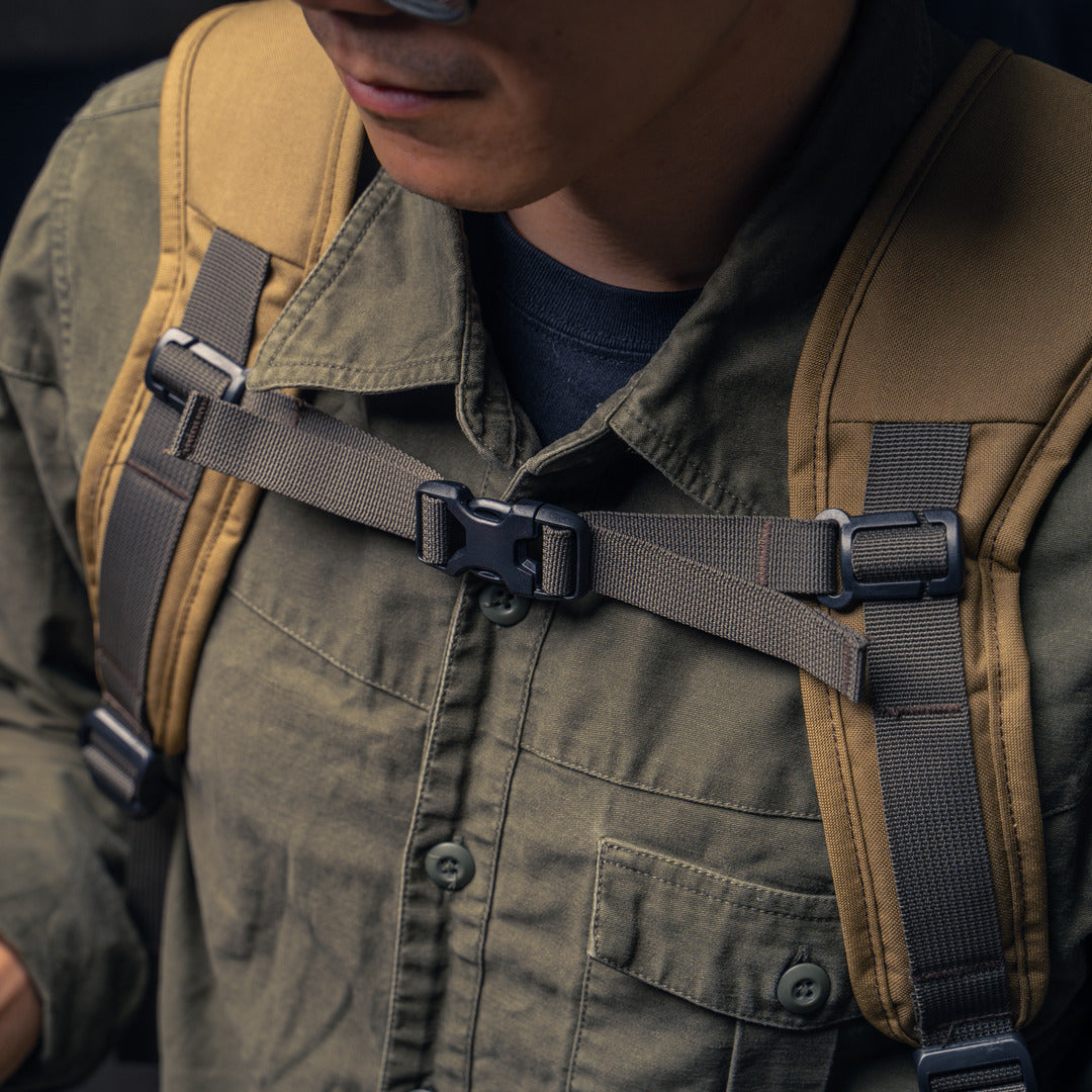 Wotancraft EasyPack 15L - Khaki Brown Canvas