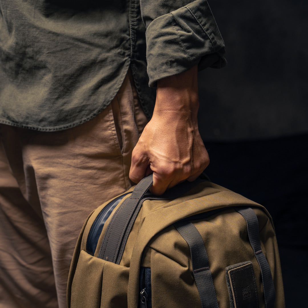 Wotancraft EasyPack 15L - Khaki Brown Canvas