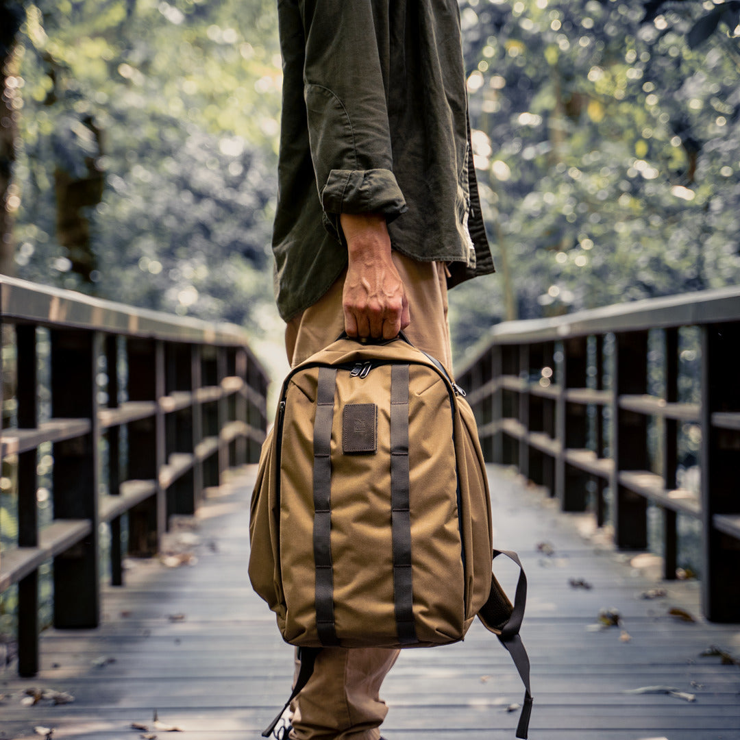 Wotancraft EasyPack 15L - Khaki Brown Canvas