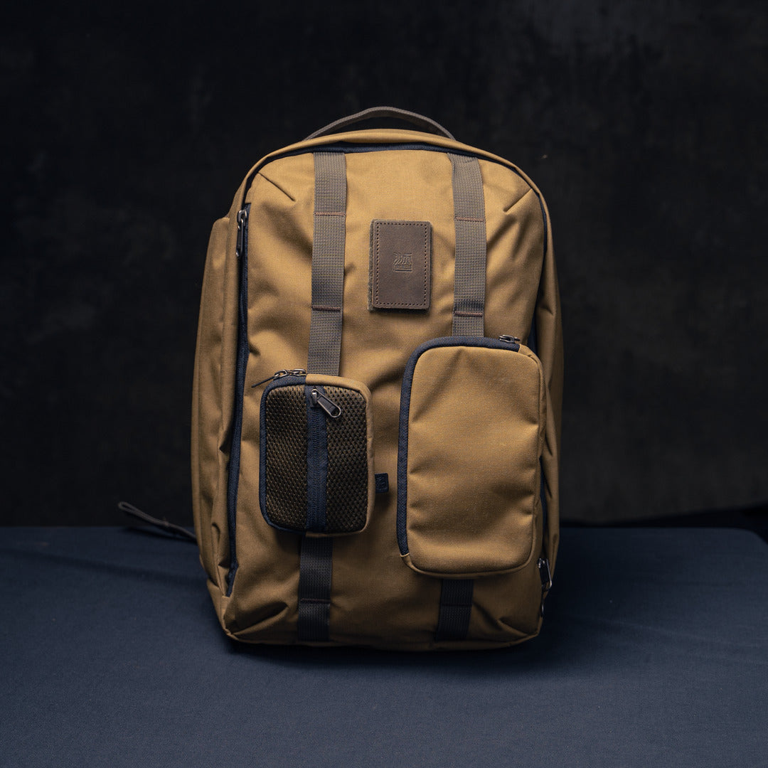 Wotancraft EasyPack 15L - Khaki Brown Canvas