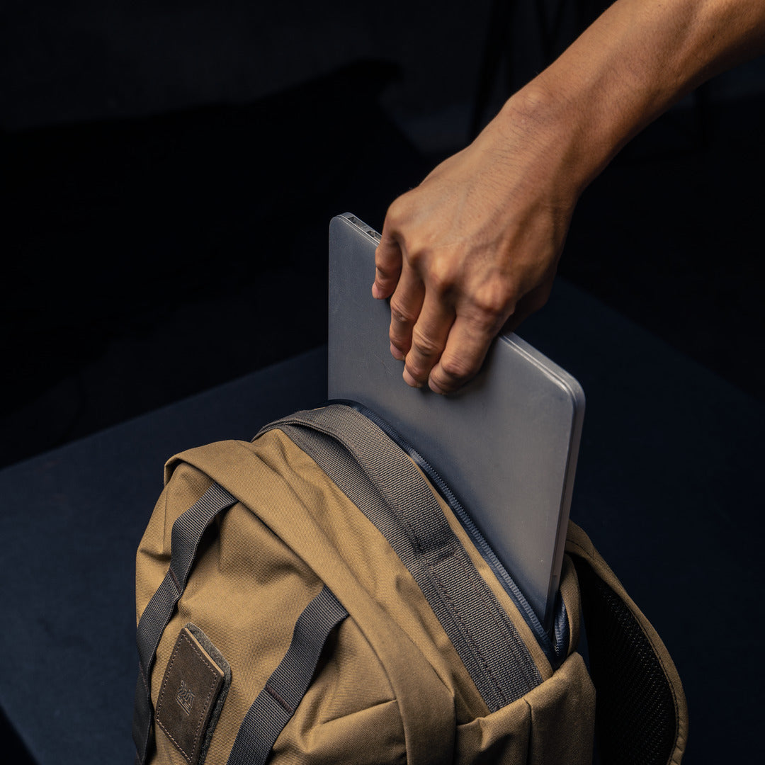 Wotancraft EasyPack 15L - Khaki Brown Canvas