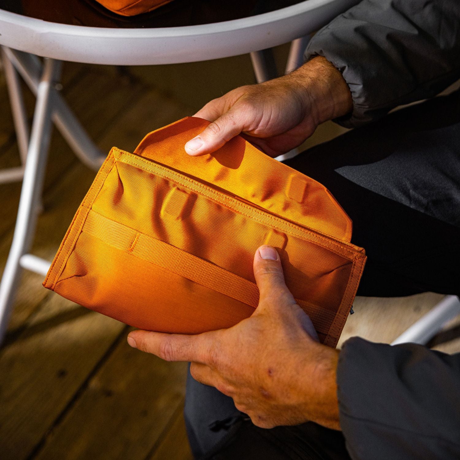 Civic Access Pouch 1L - Burnt Orange - Lifestyle