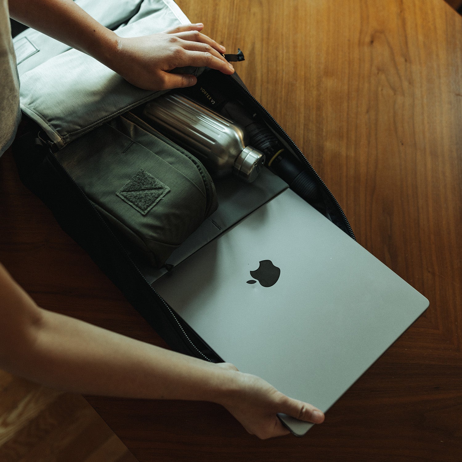 Evergoods Civic Bookbag 22L - Solution Dyed Black - Lifestyle