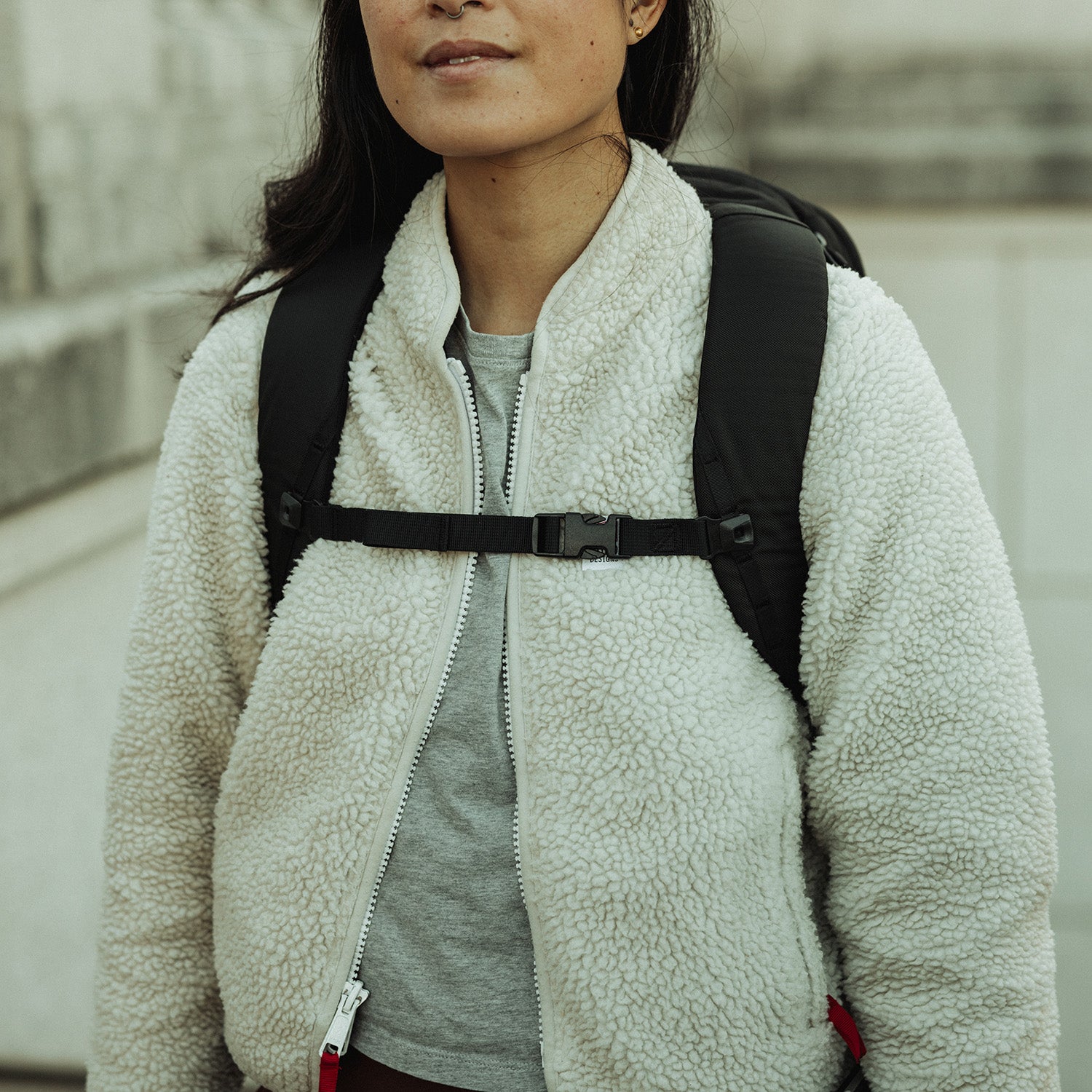 Evergoods Civic Bookbag 22L - Solution Dyed Black - Lifestyle