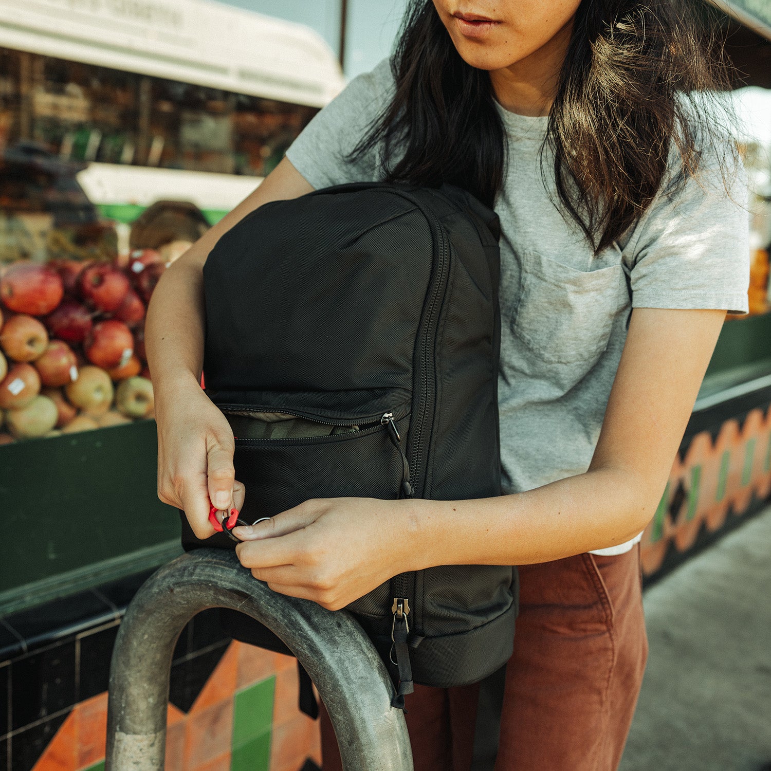 Evergoods Civic Bookbag 22L - Solution Dyed Black - Lifestyle