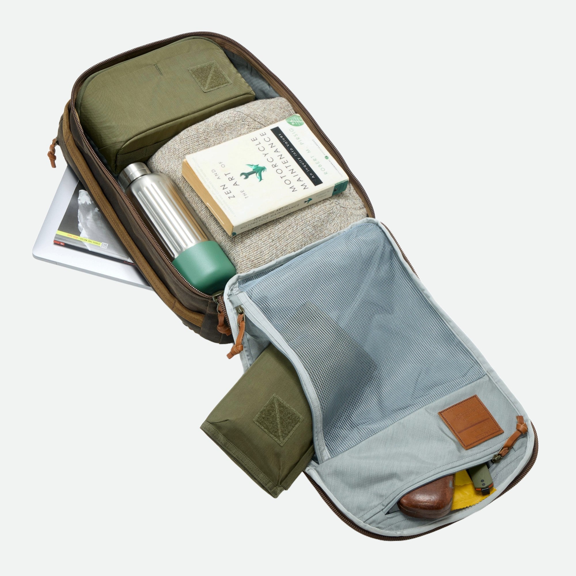 Evergoods Civic Panel Loader 24L - Waxed Canvas