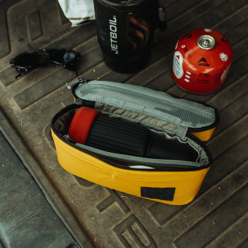 Evergoods Civic Access Pouch 2L Expedition Yellow - Lifestyle Image