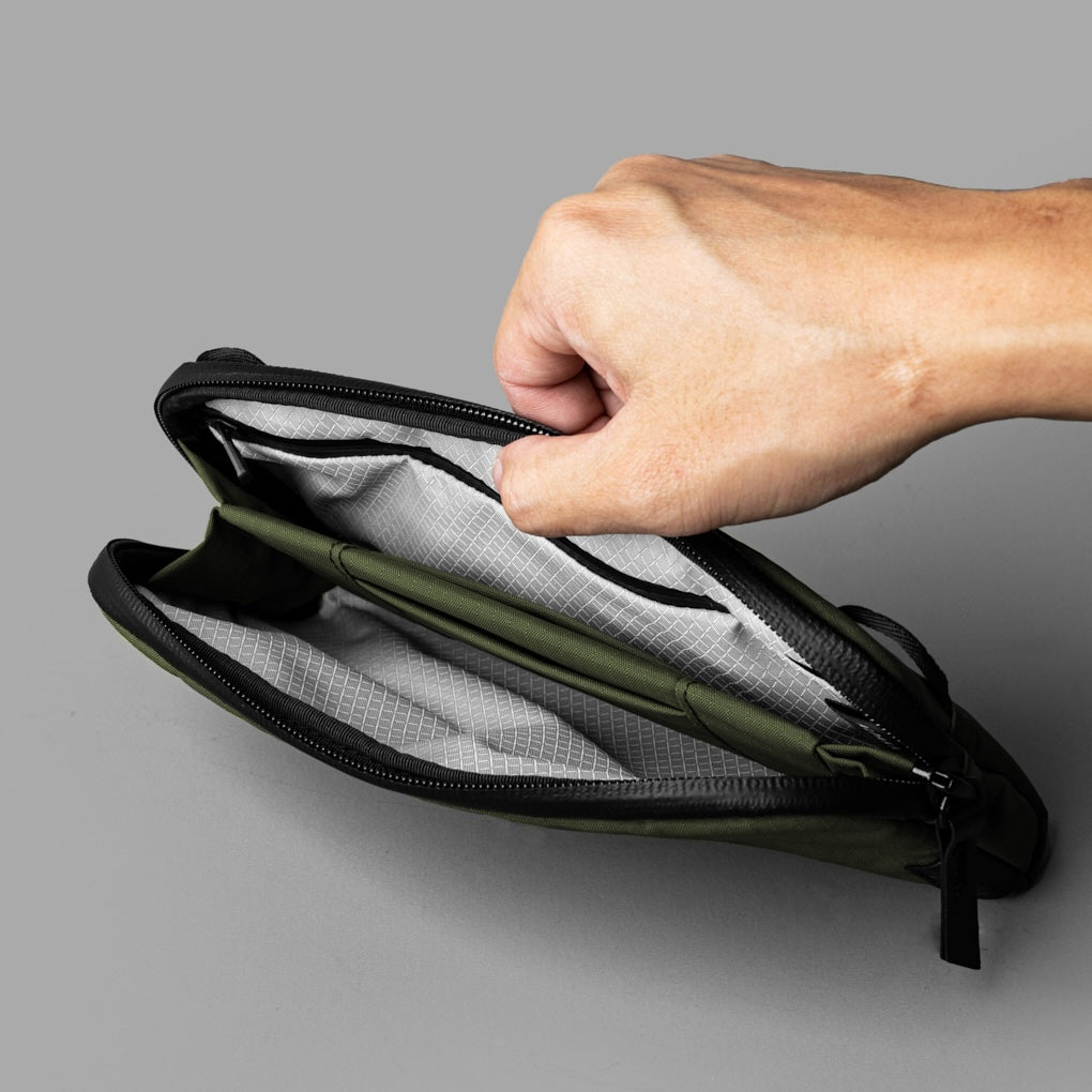 Alpaka Flight Pouch - Axoflux 210D Green