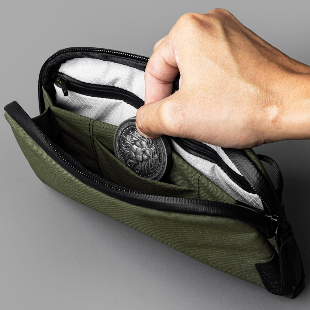 Alpaka Flight Pouch - Axoflux 210D Green