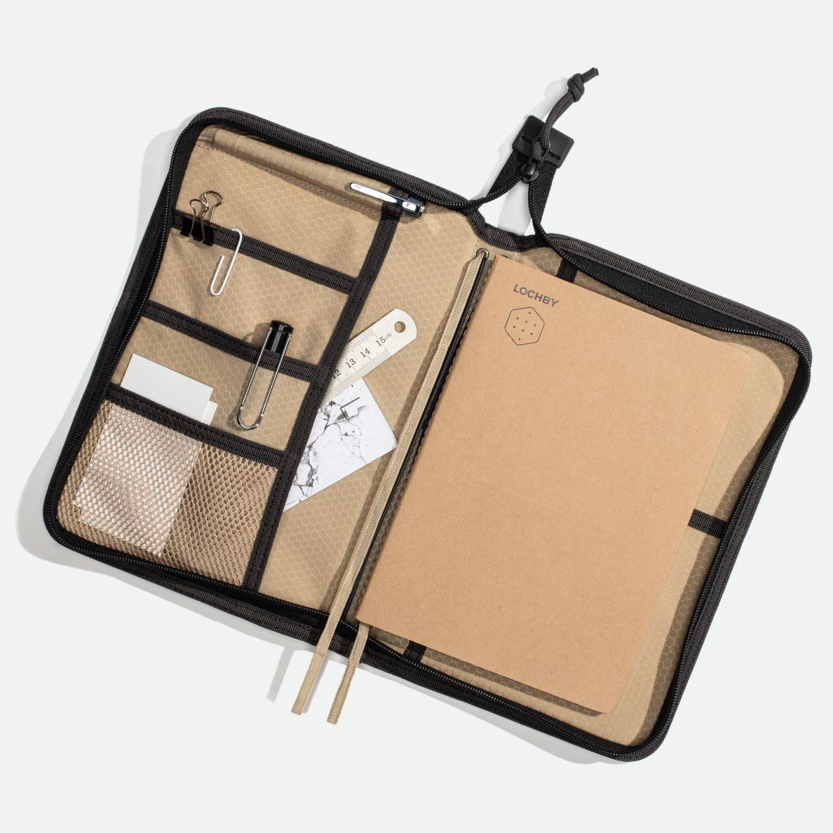 Lochby Field Folio A5 - Charcoal Cream