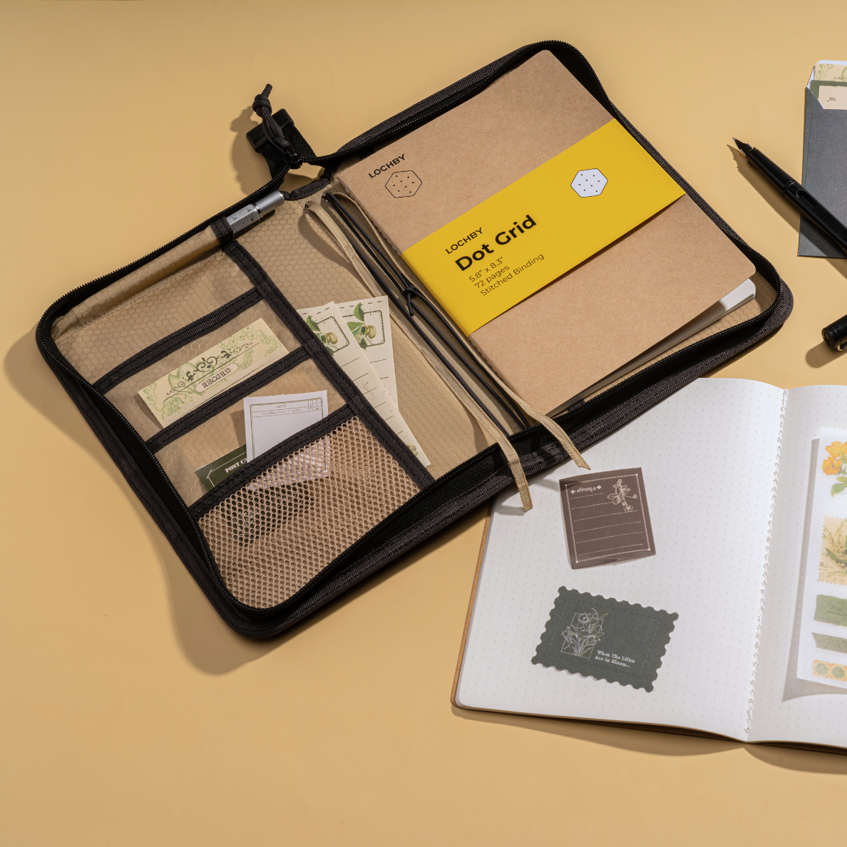 Lochby Field Folio A5 - Lifestyle Image