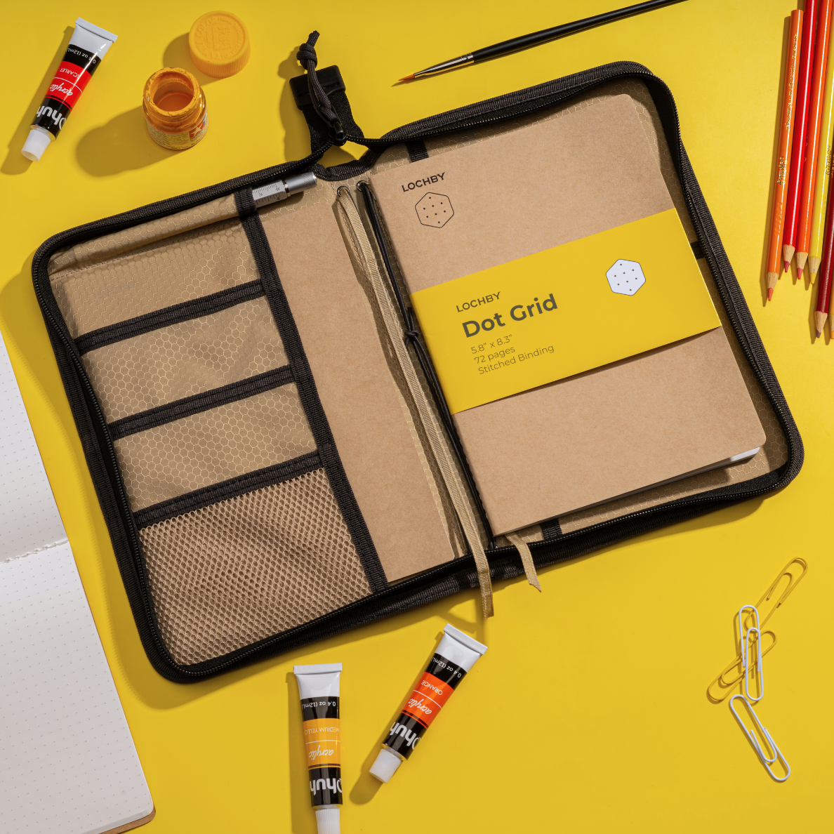 Lochby Field Folio A5 - Lifestyle Image