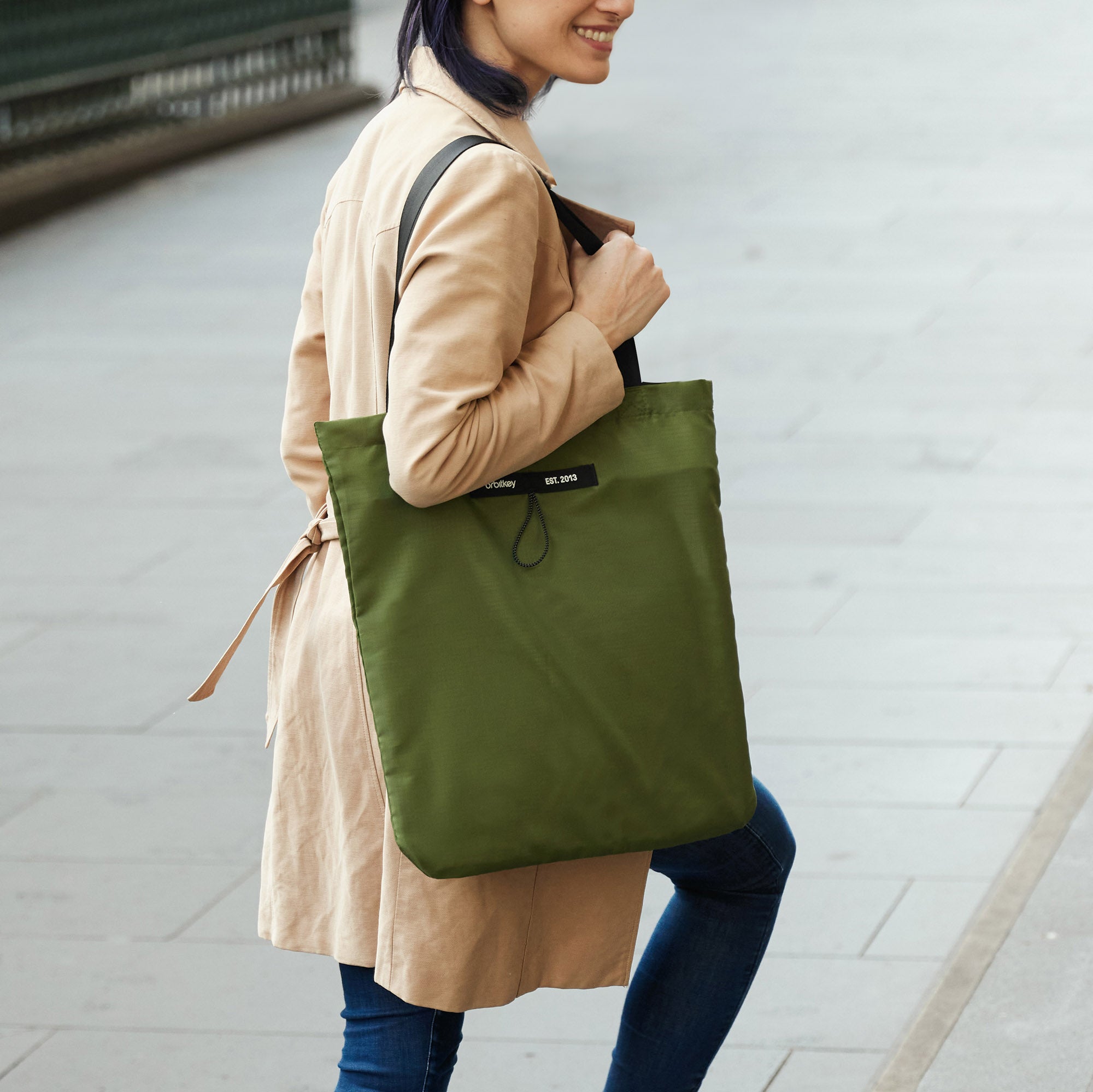 Orbitkey Foldable Tote Bag - Forest Green