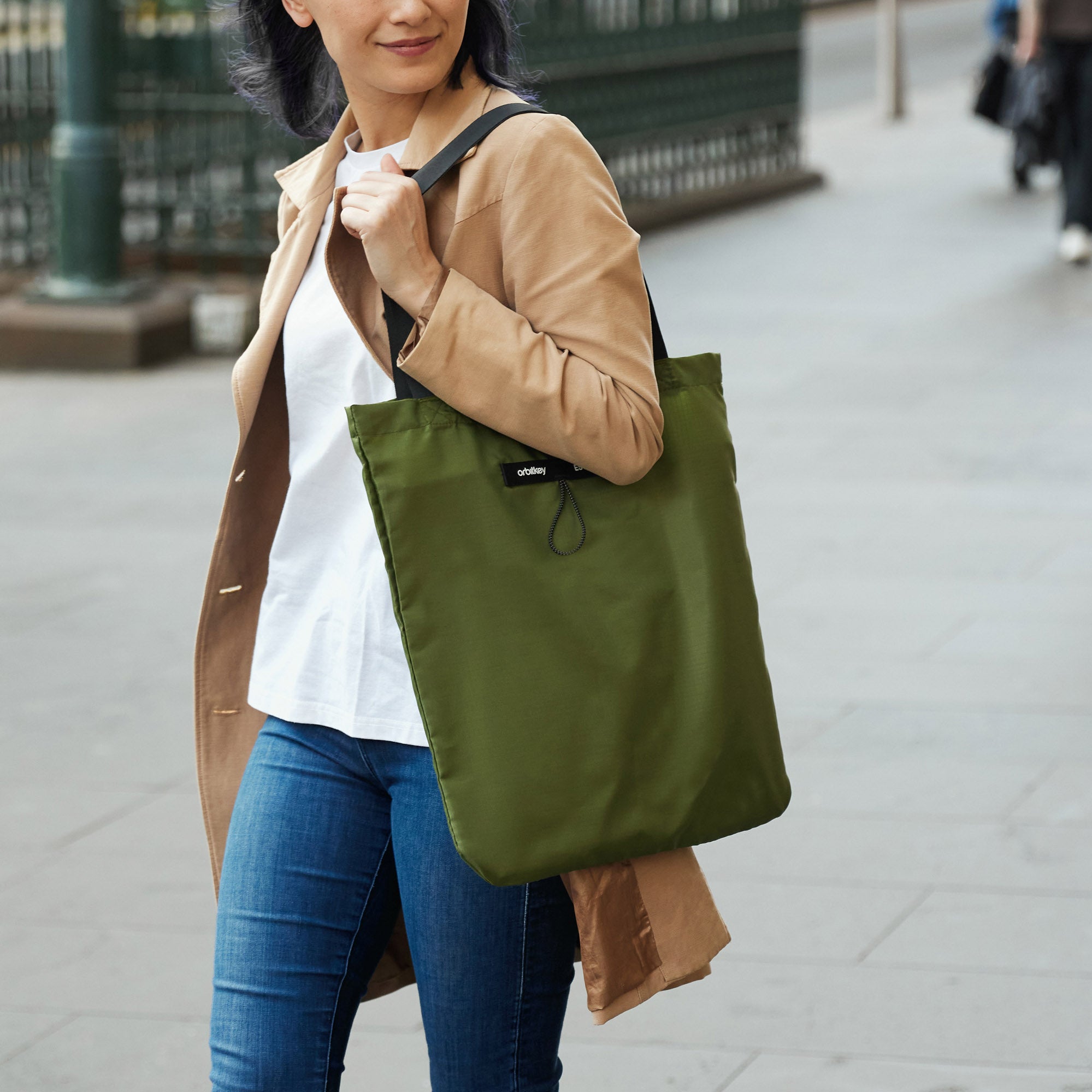 Orbitkey Foldable Tote Bag - Forest Green