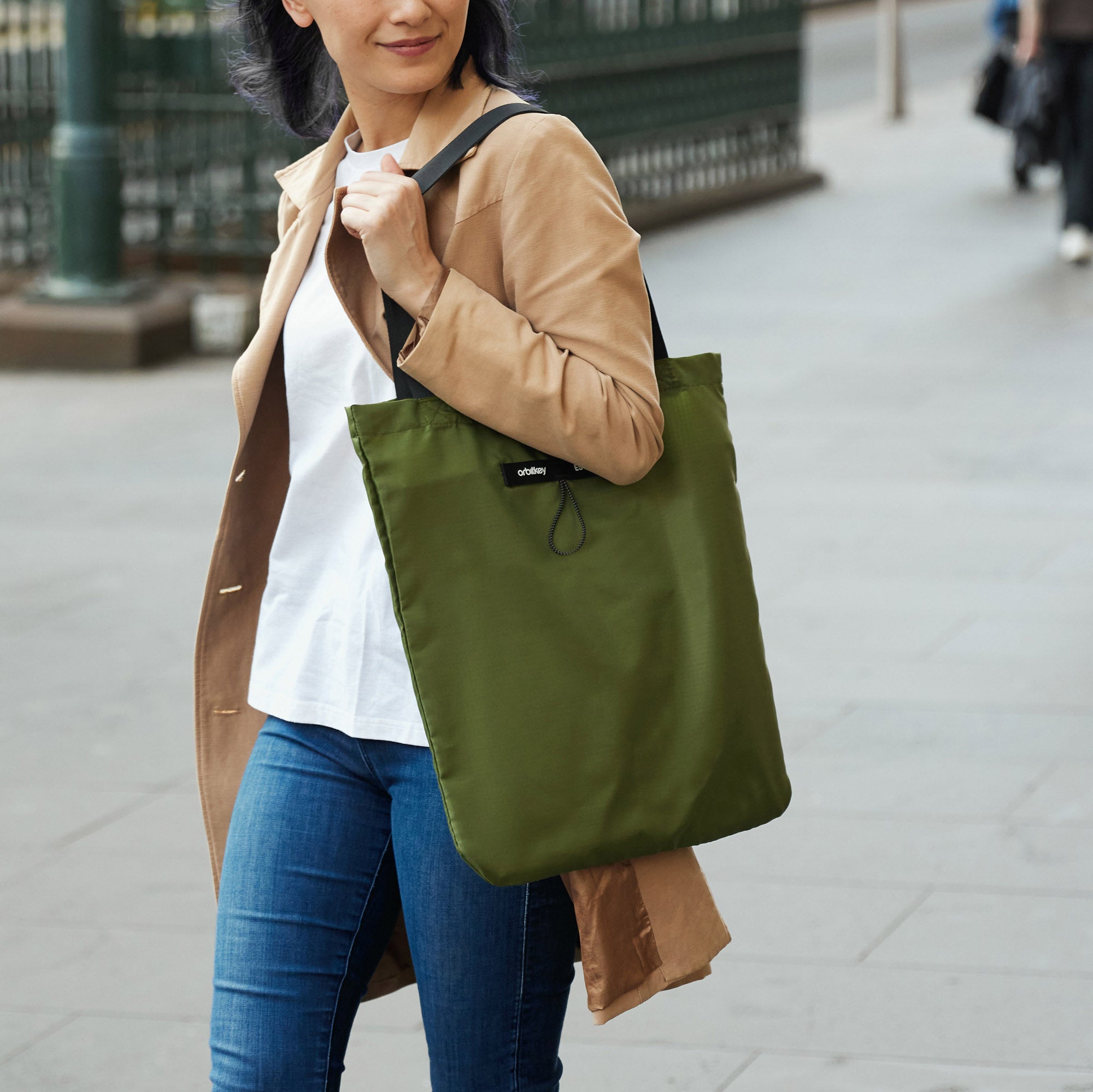 Orbitkey Foldable Tote Bag - Forest Green