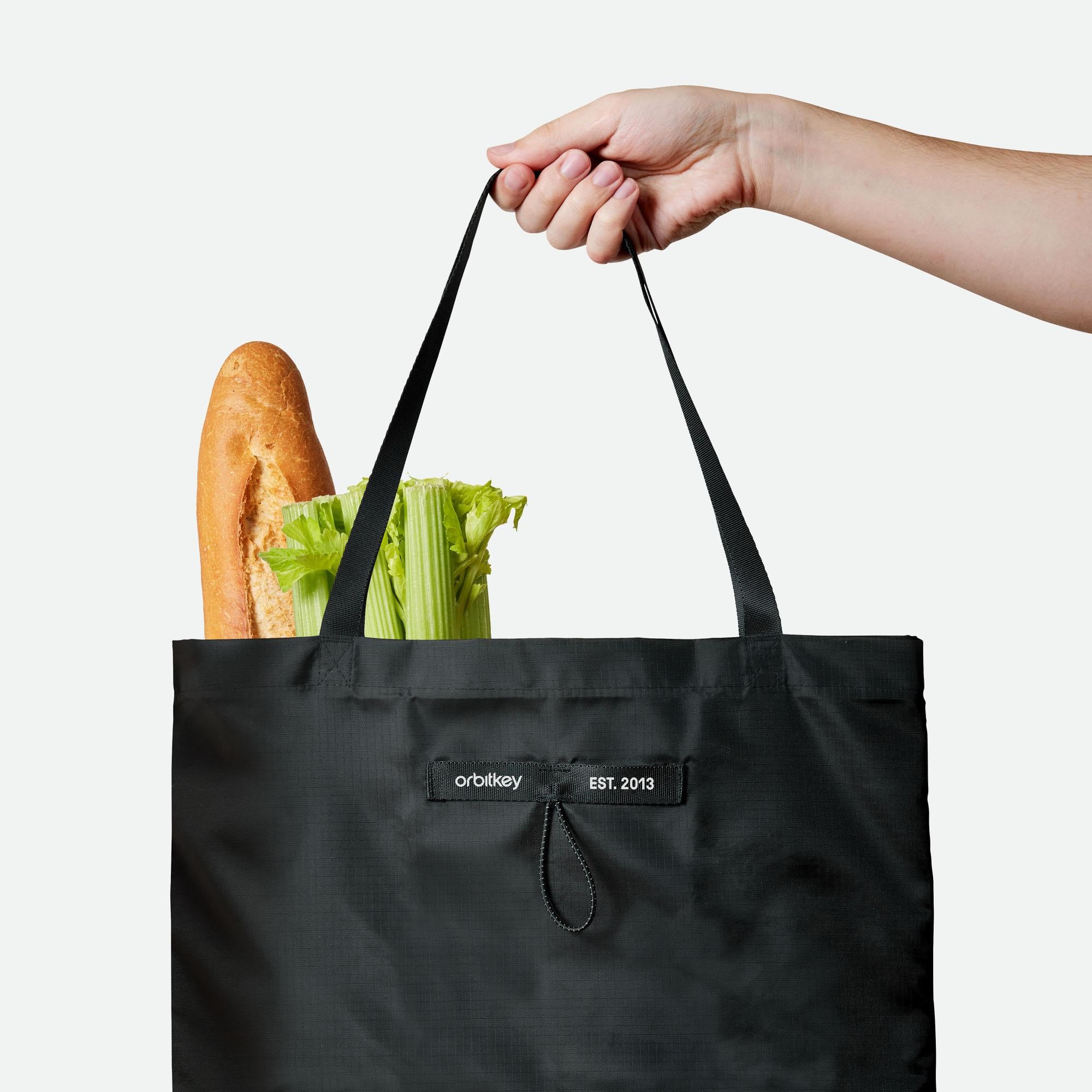 Orbitkey Foldable Tote Bag - Black