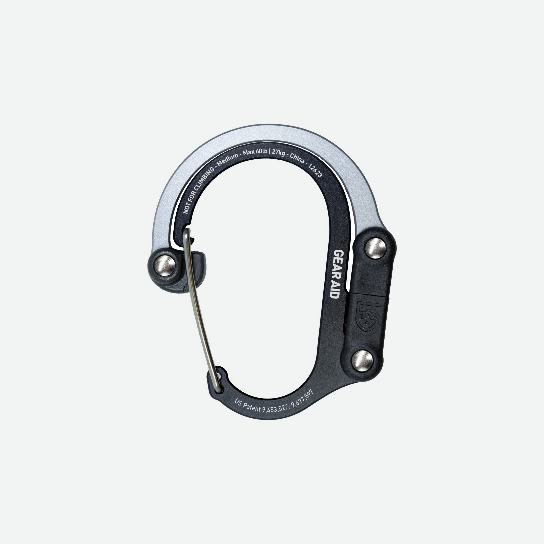 Heroclip® Medium - Black + Gray