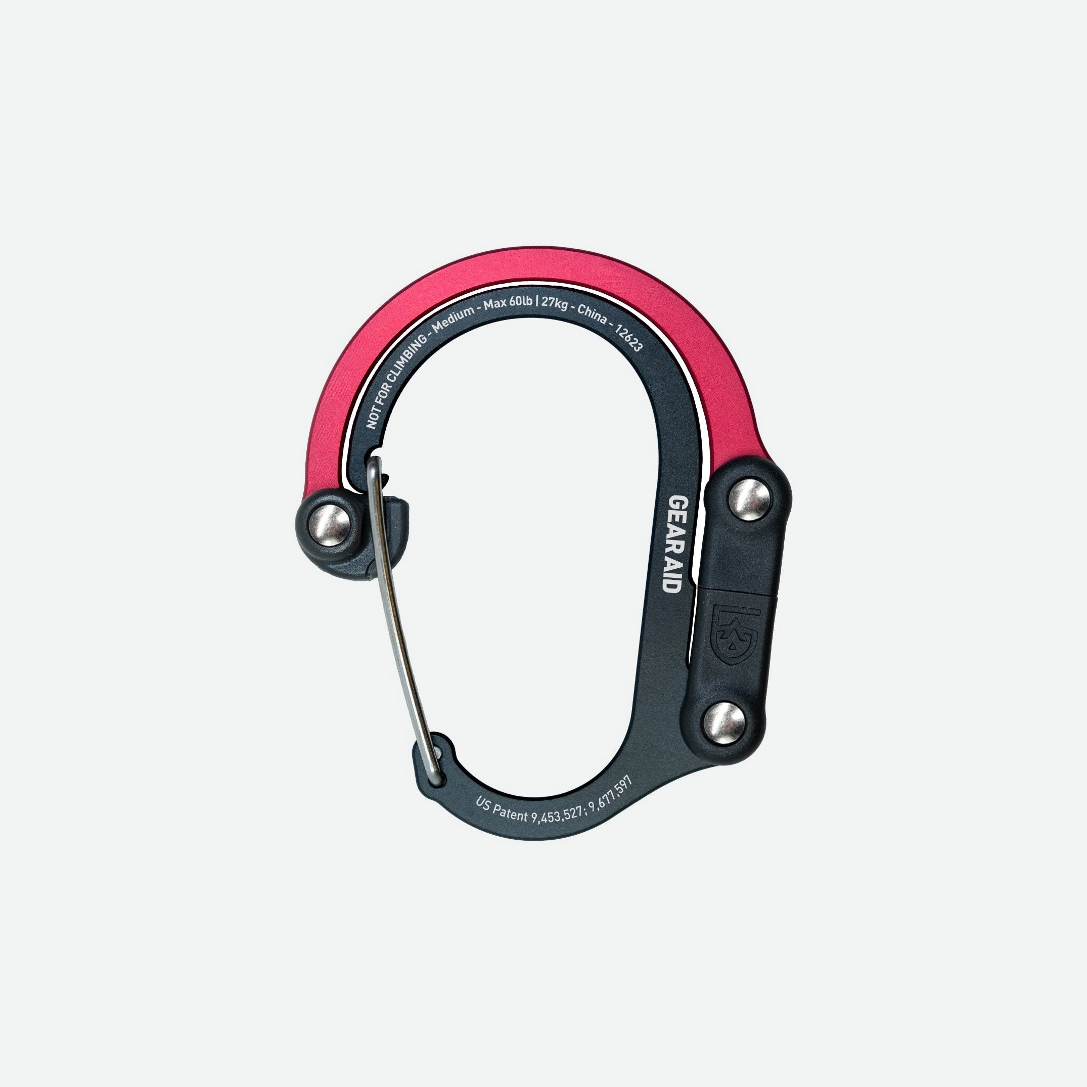 Heroclip® Medium - Black + Red