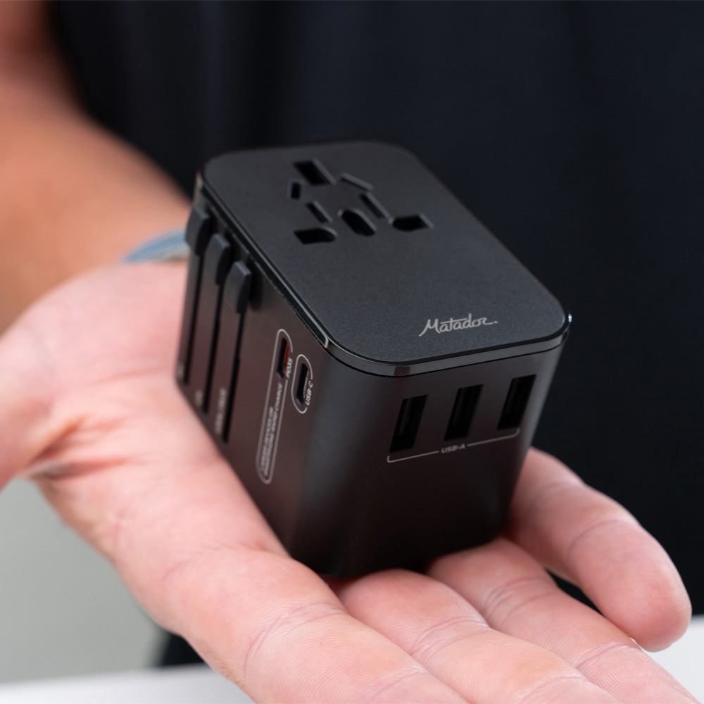 Matador Global Travel Adapter - Black