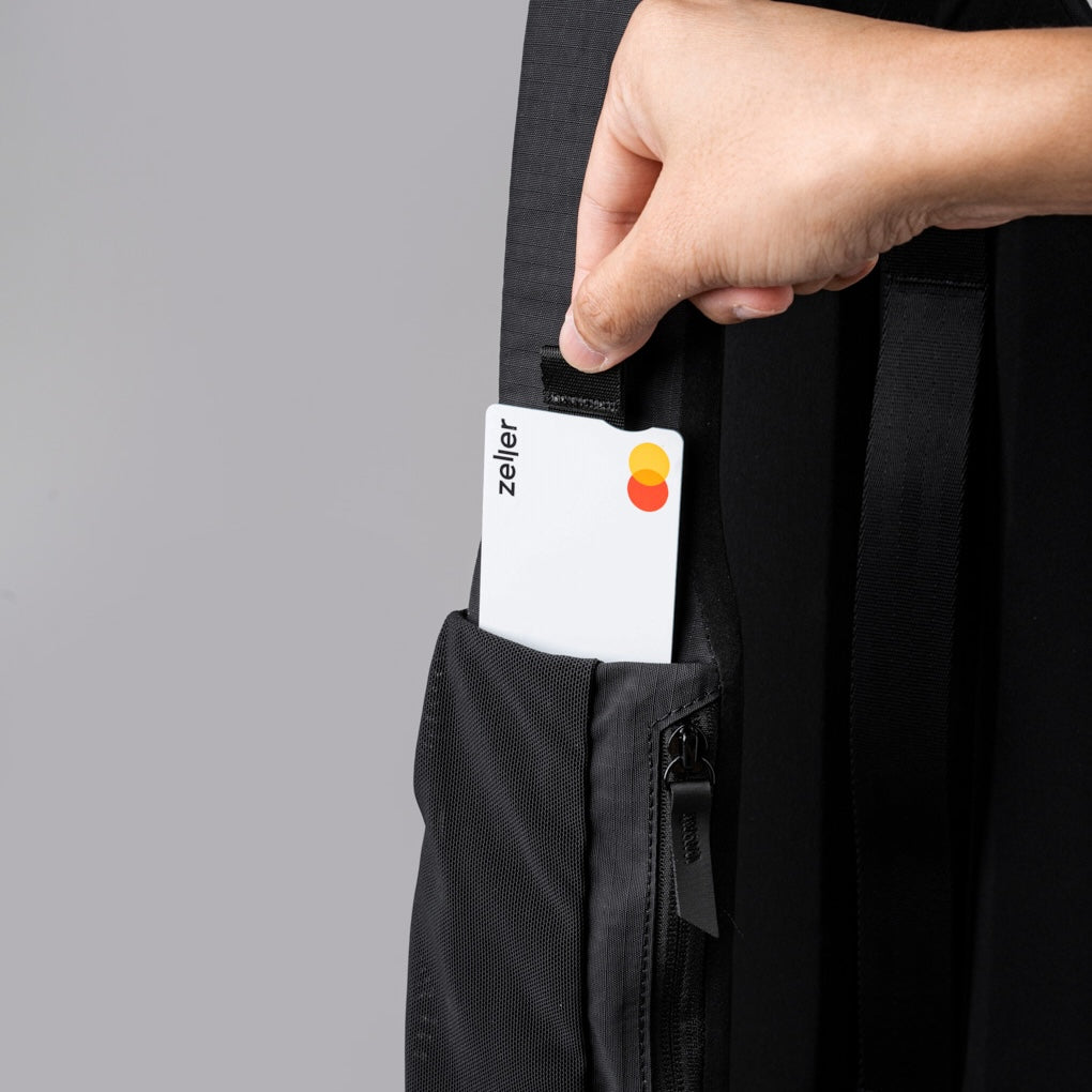 Alpaka Metro Crossbody - Right Shoulder - Black Axoflux