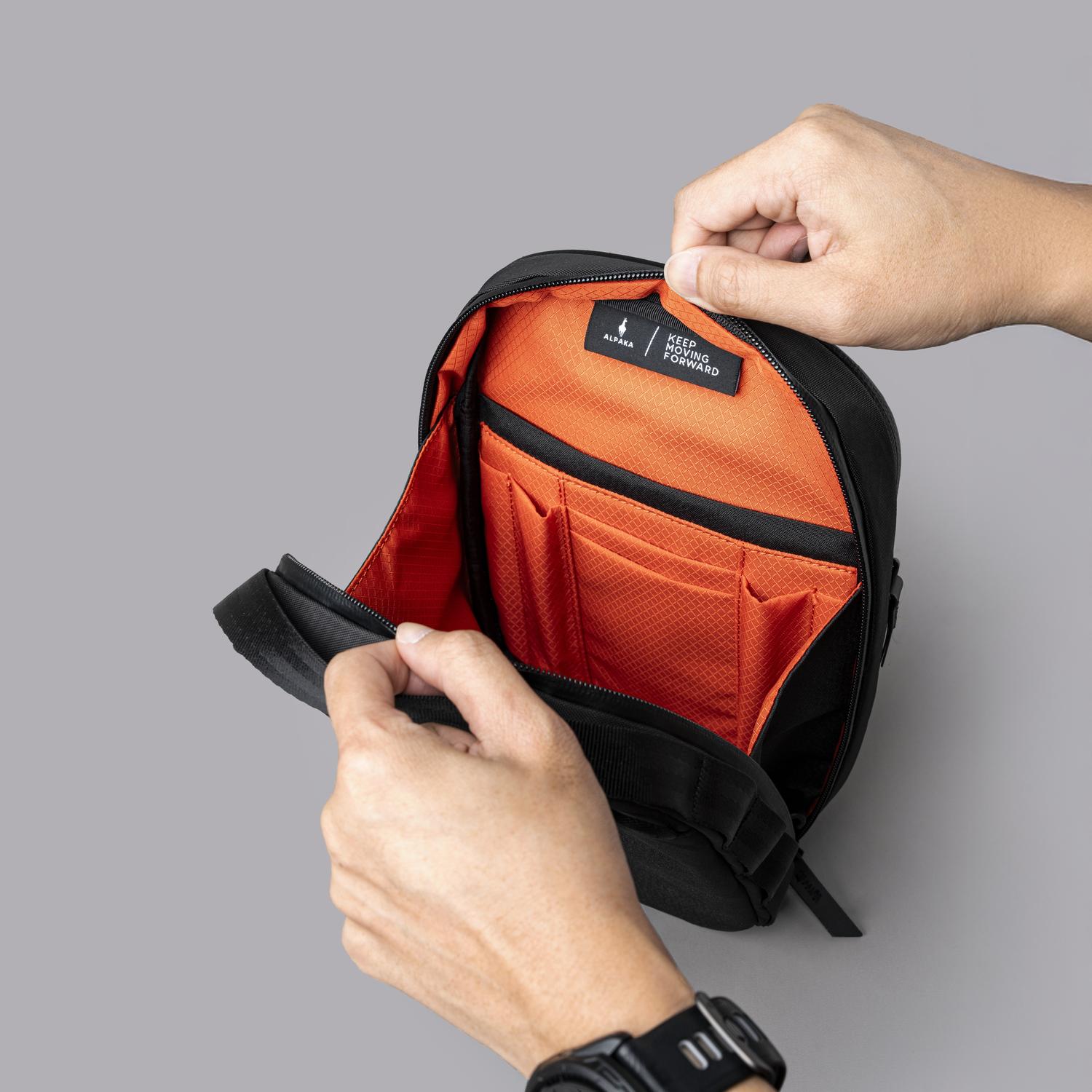 Alpaka Metro Sling Max - X-Pac® VX42 Black